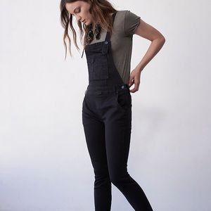 Free People Washed Denim overall sz 27